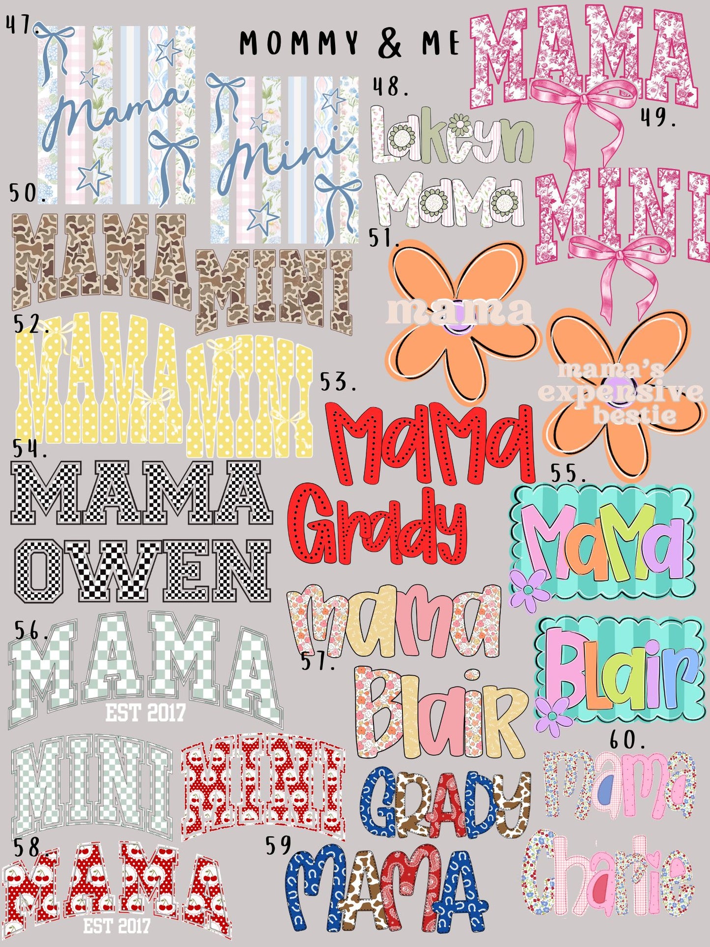 MOTHER'S DAY DESIGN DROP