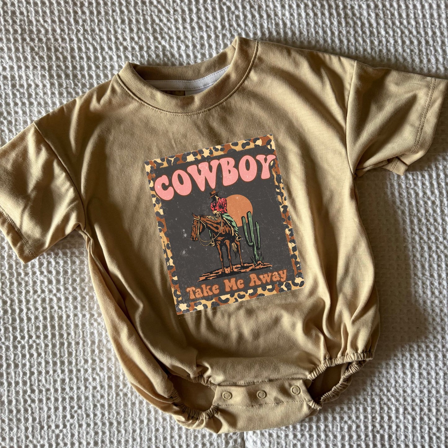 COWBOY TAKE ME AWAY BUBBLE/TEE