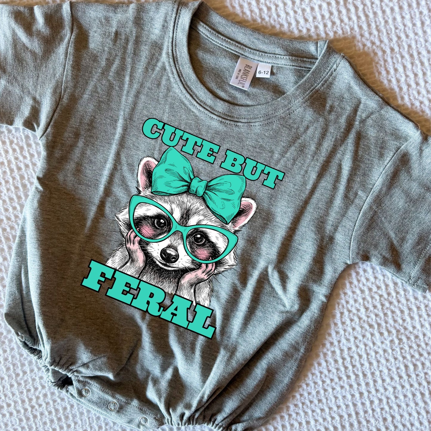 Cute but Feral Bubble/Tee