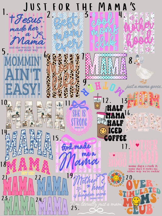 MOTHER'S DAY DESIGN DROP
