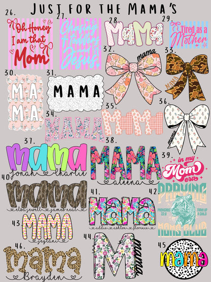MOTHER'S DAY DESIGN DROP