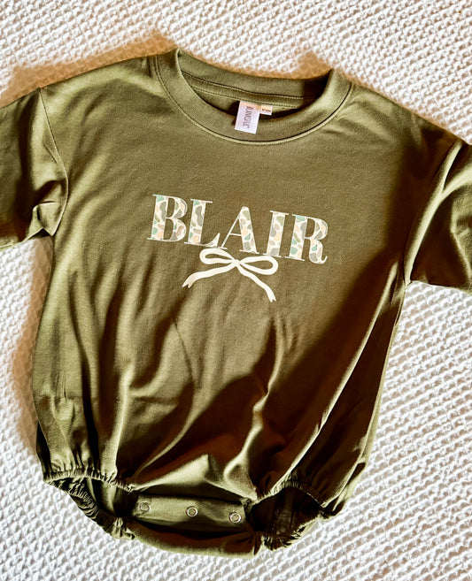 OLIVE CAMO NAME BUBBLE