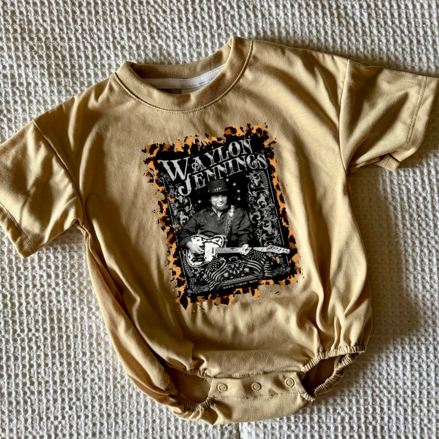 WAYLON JENNINGS BUBBLE/TEE