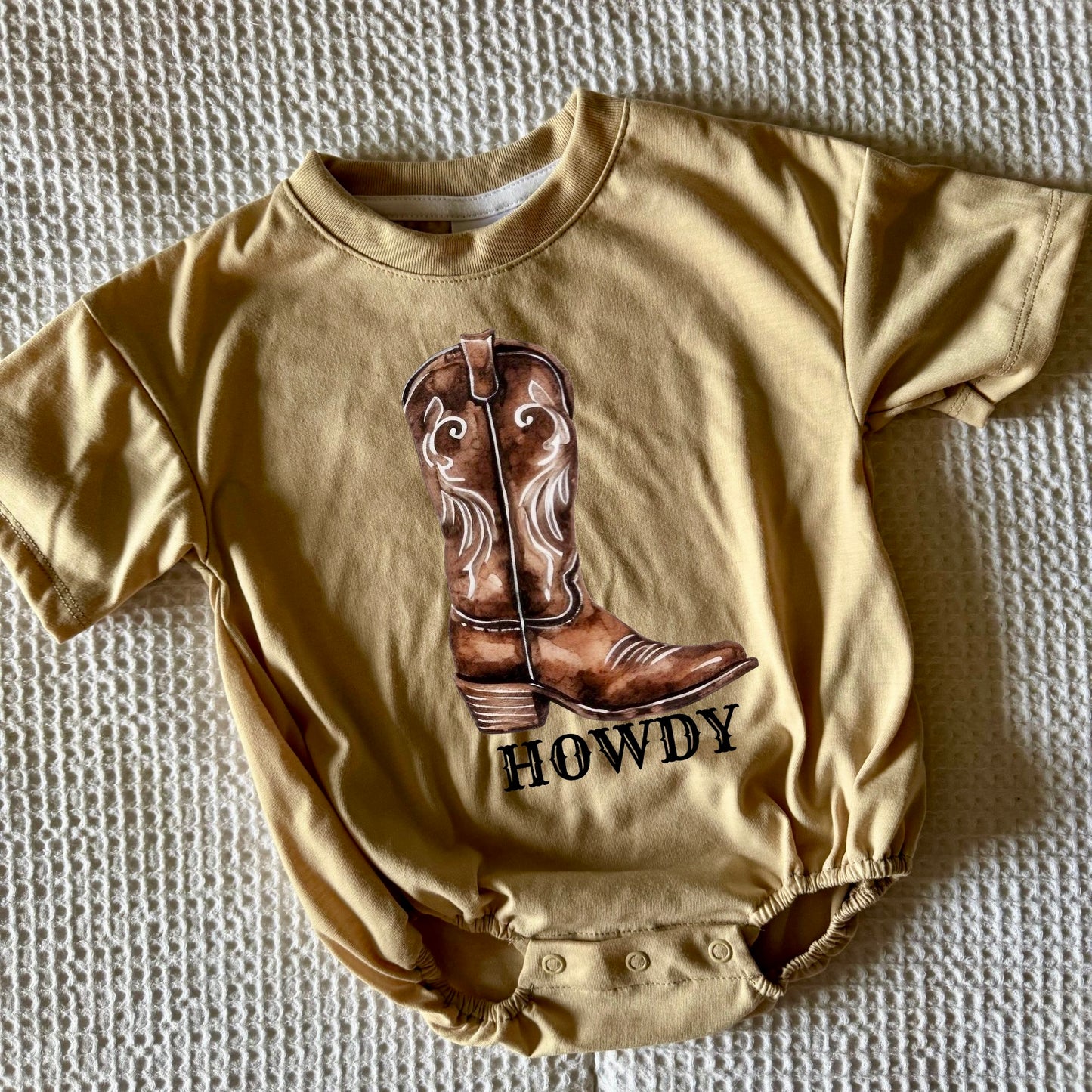 HOWDY BOOT BUBBLE/TEE