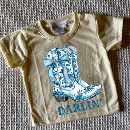 DARLIN' BOOTS BUBBLE/TEE