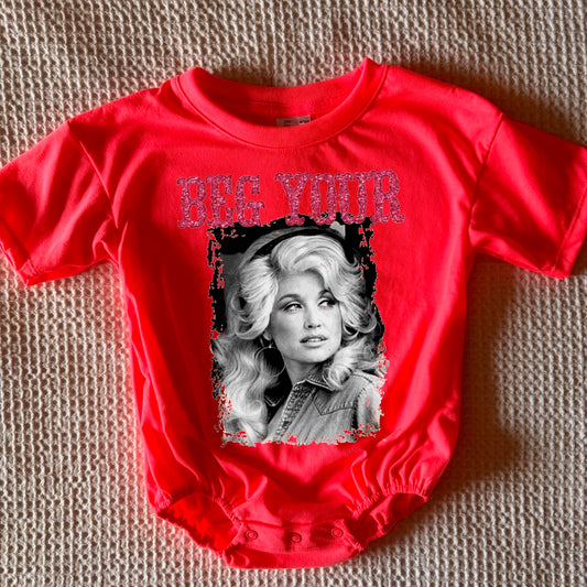 BEG YOUR PARTON BUBBLE/TEE