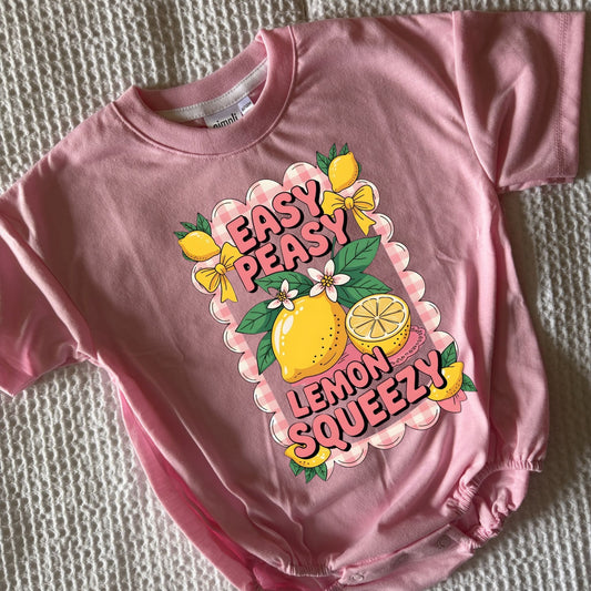 Easy Peasy Lemon Squeezy Bubble/Tee
