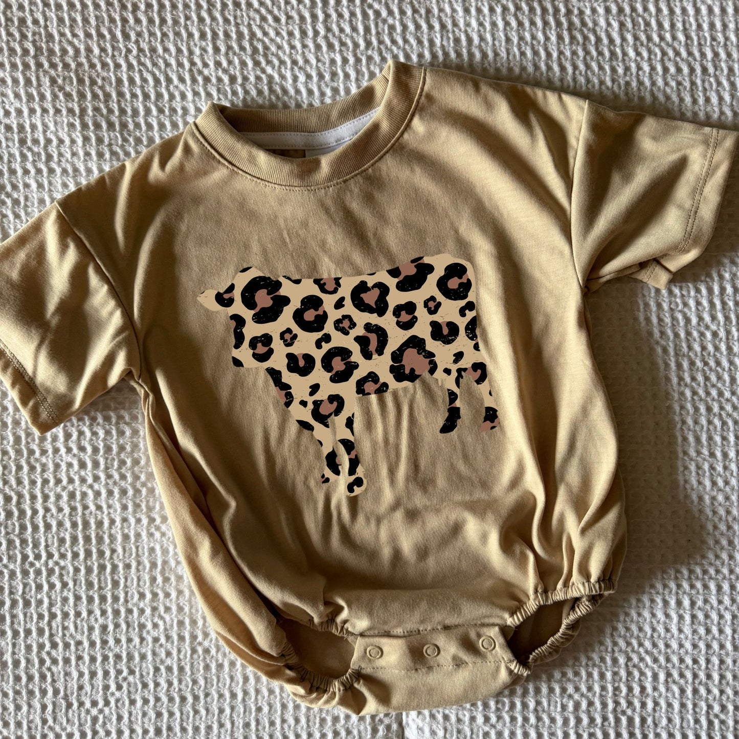 CHEETAH COW BUBBLE/TEE