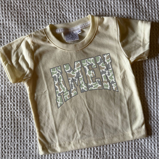 CAMO AMEN BUBBLE/TEE