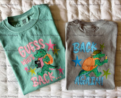 Guess Who's Back Comfort Colors Tee