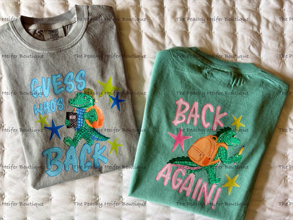 Guess Who's Back Comfort Colors Tee
